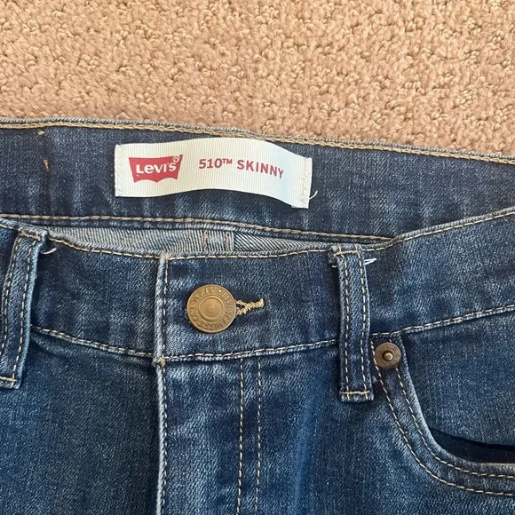 Levi’s Boys 510 Skinny Jeans. NWOT. SIZE 14Reg. - Picture 2 of 5